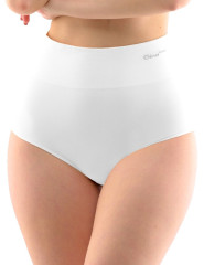 Kalhotky klasické vysoký pas 00036H, bílá (1)