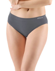 Kalhotky klasické se širším bokem 00038H, tm. šedá (9)