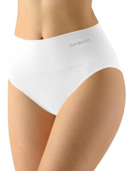 Kalhotky klasické vysoký pas 00039H, bílá (2)