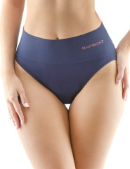 Kalhotky klasické vysoký pas 00039H, lékořice (5)