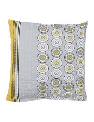 Povlak na polštář krepový Kroužky 80/417-1H, šedá (1)