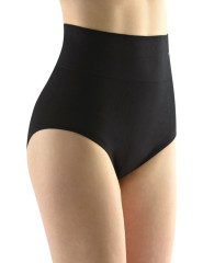Kalhotky klasické s vysokým pasem 00040H, černá (3)
