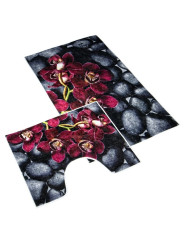 Koupelnové předložky sada Orchidea 850/022H